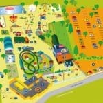 Plattegrond van Amusementspark Tivoli